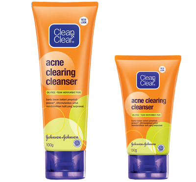 Sabun Muka Untuk Jerawat | Acne Clearing Cleanser | Clean & Clear®